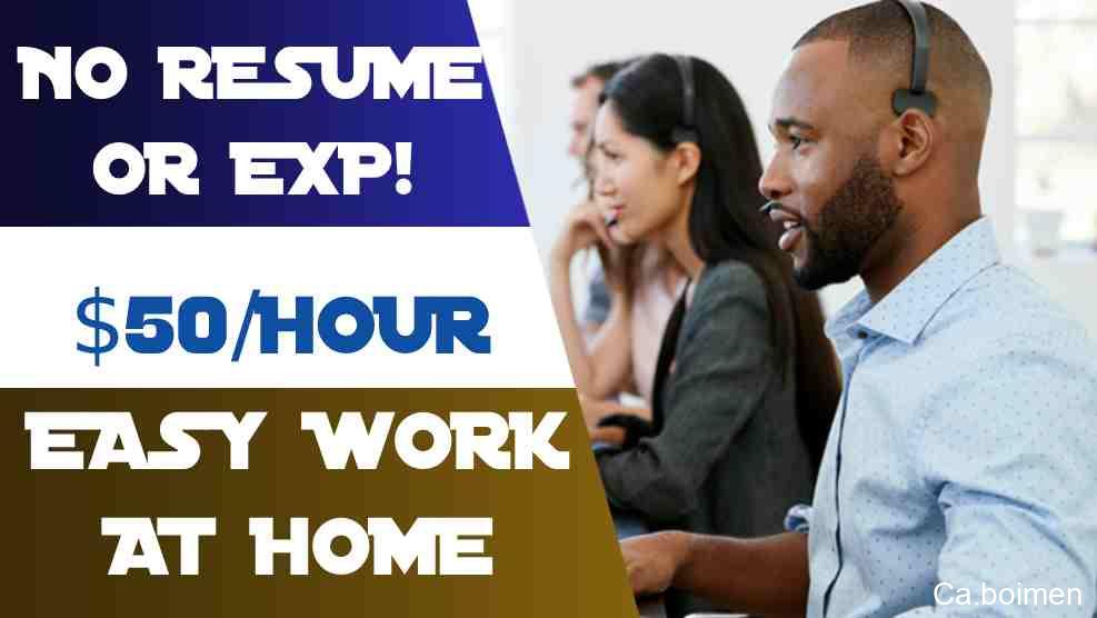 Make Money Online $50hr Jobs With NO EXPERIENCE Needed